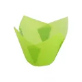 Caissette Tulipcup Vert 3cl 110x110x60 35Ø